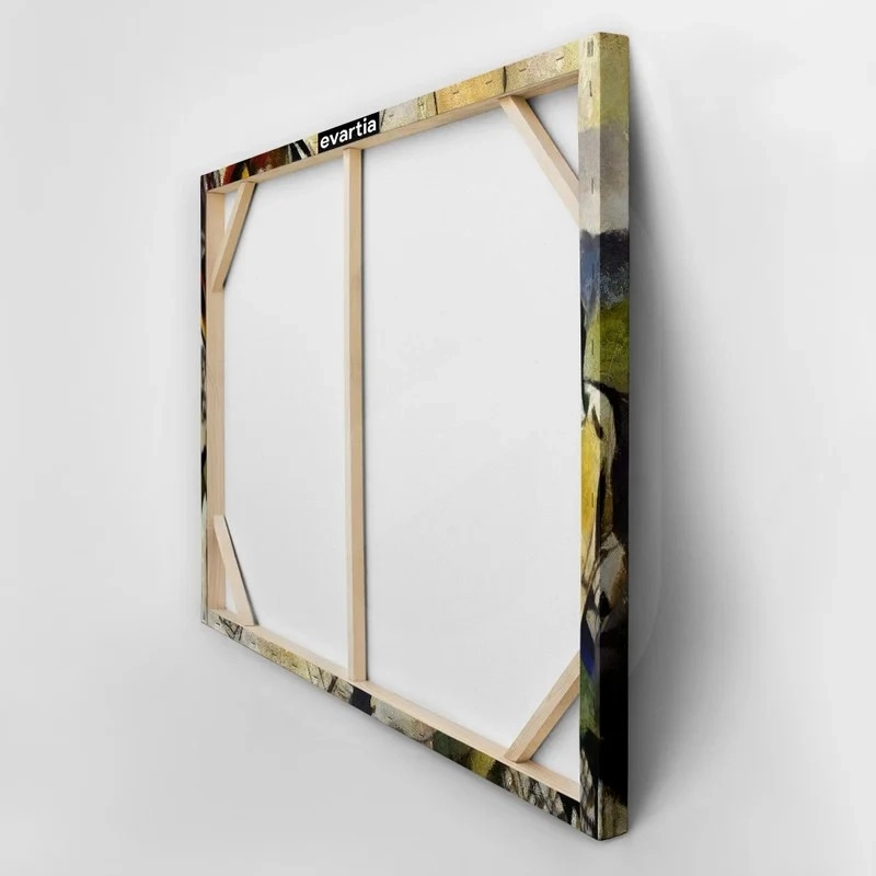 Πινακας σε καμβά ALTERNATIVE REPRODUCTION CREATION ADAM CUBISM