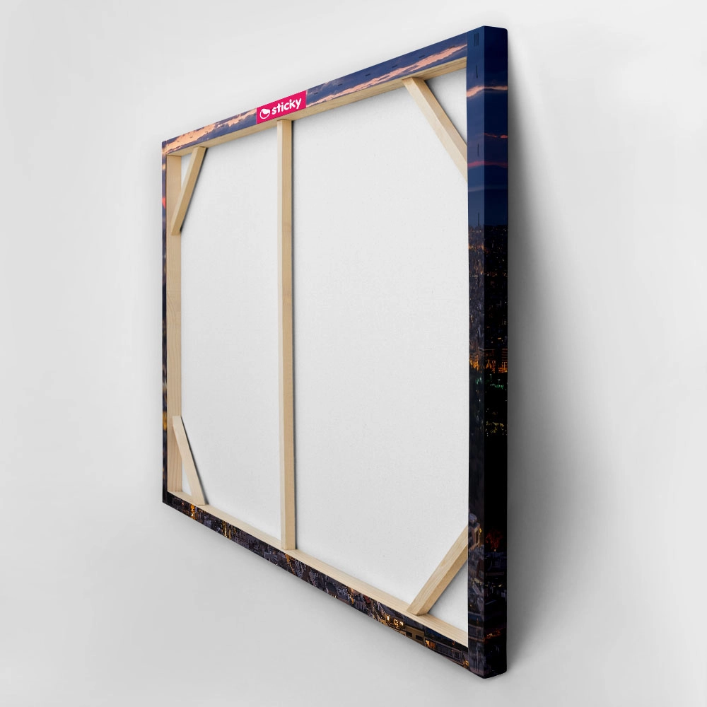 OUTLET Πινακας σε καμβά ATHENS LIGHTS 140cm x 100cm