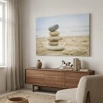 Πινακας σε καμβά BALANCED STONES