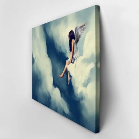 Πινακας σε καμβά BEAUTIFUL ANGEL - Πορτραιτα και Φιγουρες Sticky 3