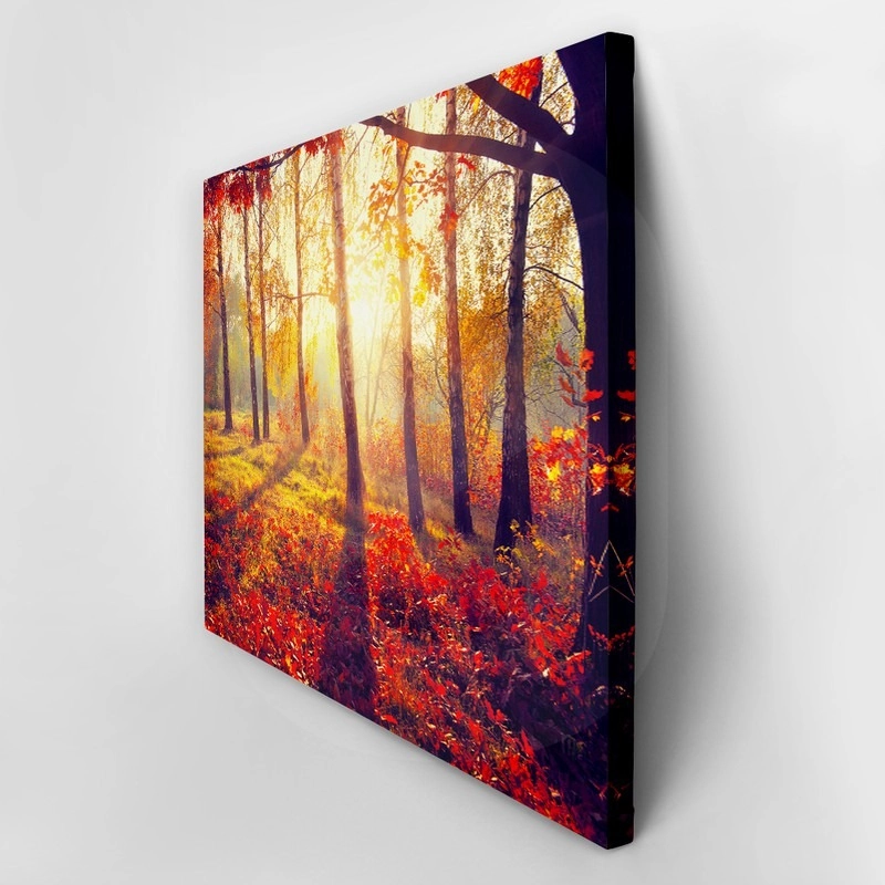 Πινακας σε καμβά BEAUTIFUL AUTUMN PARK 2