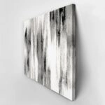 Πινακας σε καμβά BLACK AND WHITE STRIPES
