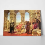 Πινακας σε καμβά BOTTICELLI - LA CALUNNIA DI APELLE