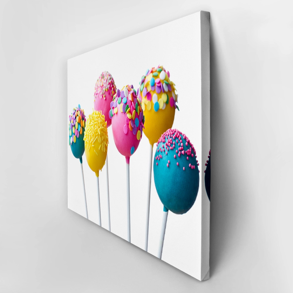Πινακας σε καμβά CAKE POPS