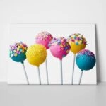 Πινακας σε καμβά CAKE POPS