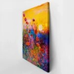 Πινακας σε καμβά COLORFUL POPPIES