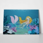Πινακας σε καμβά CUTE MERMAID