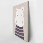 Πινακας σε καμβά CUTE HIPPO 2