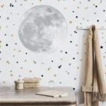 Αυτοκολλητο τοιχου CUTE MOON AND STARS