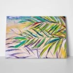 Πινακας σε καμβά EXPRESSIONISTIC PALM TREE