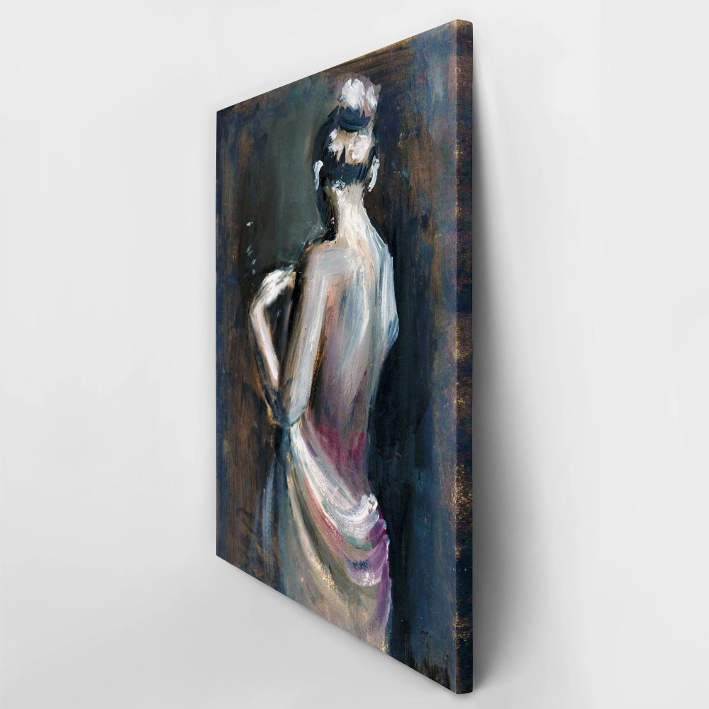 Πινακας σε καμβά EXPRESSIVE WOMAN FIGURE 2