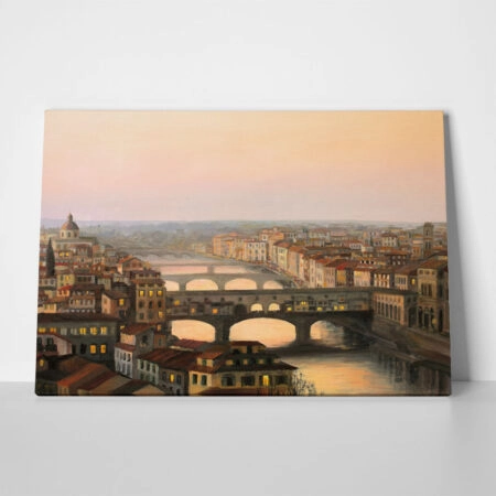 Πινακας σε καμβά FLORENCE - Πολεις και Αρχιτεκτονικη Sticky 1