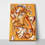 Πινακας σε καμβά JAZZ ABSTRACT
