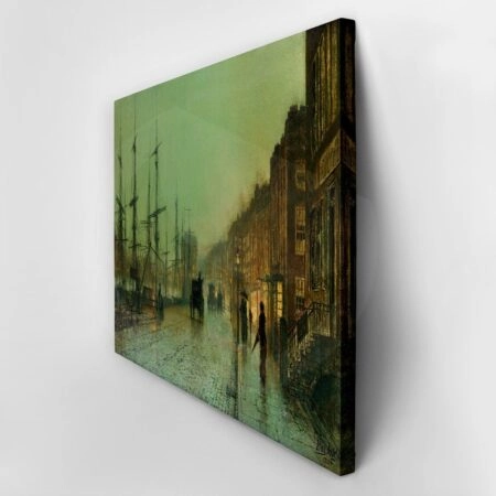 Πινακας σε καμβά JOHN ATKINSON - SHIPPING ON THE CLYDE - John Atkinson Sticky 5