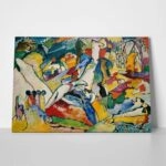Πινακας σε καμβά KANDINSKY - STUDY FOR COMPOSITION II