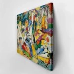Πινακας σε καμβά KANDINSKY - STUDY FOR COMPOSITION II