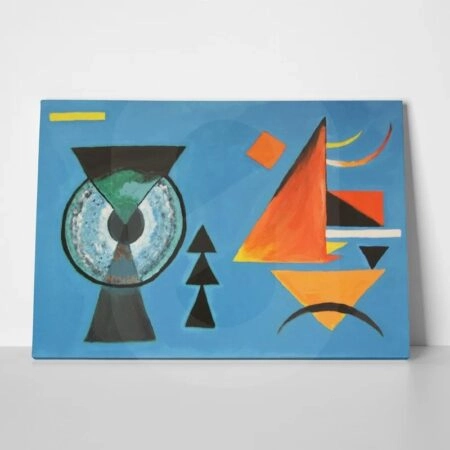 Πινακας σε καμβά KANDINSKY - WEICHES HART
