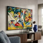 Πινακας σε καμβά KANDINSKY - STUDY FOR COMPOSITION II