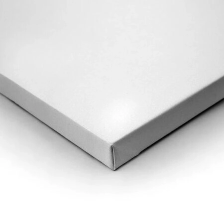 Πινακας σε καμβά LOTUS FLOWER GREY WHITE - Botanical - Φυτα Sticky 1