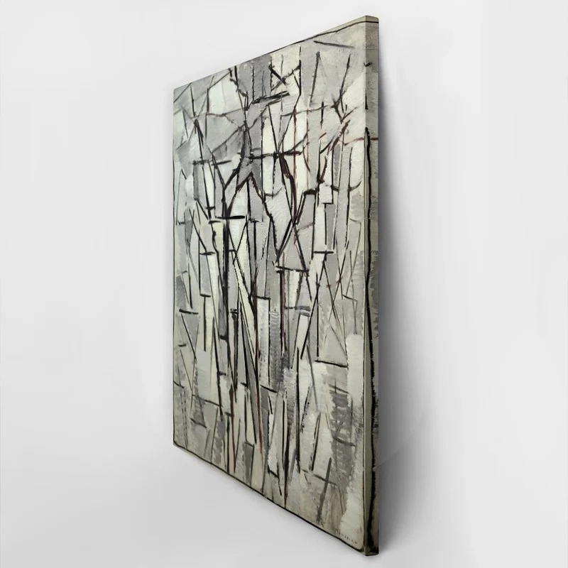 Πινακας σε καμβά MONDRIAN - COMPOSITION TREES 2