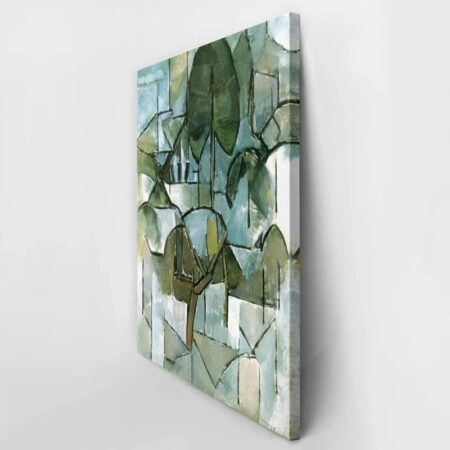 Πινακας σε καμβά MONDRIAN - LANDSCAPE WITH TREES - Mondrian Piet Sticky 6