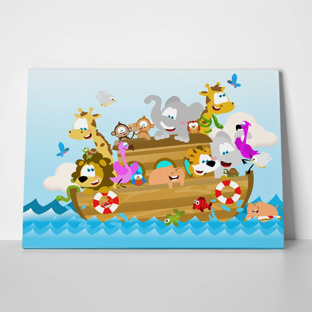 Πινακας σε καμβά NOAH'S ARK