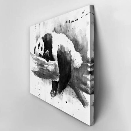 Πινακας σε καμβά PANDA PAINTING SLEEPING - Ζωα Sticky 2