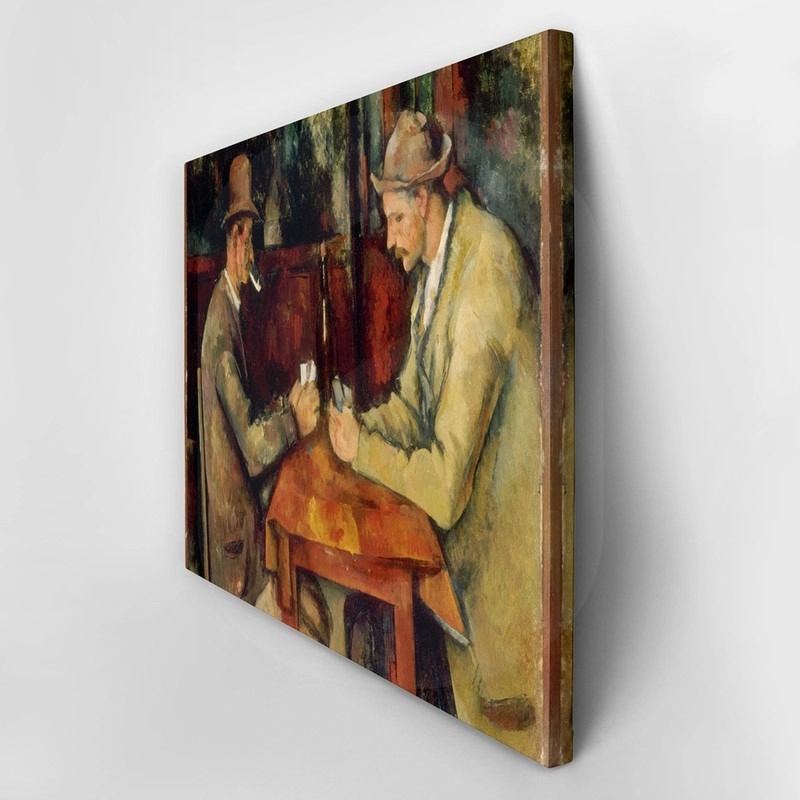 Πινακας σε καμβά PAUL CEZANNE - THE CARD PLAYERS