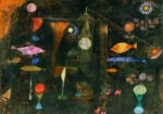 Πινακας σε καμβά PAUL KLEE - FISH MAGIC
