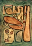 Πινακας σε καμβά PAUL KLEE - OUTBREAK OF FEAR III