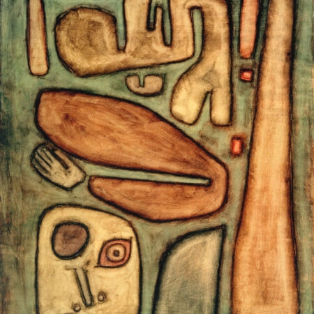 Πινακας σε καμβά PAUL KLEE - OUTBREAK OF FEAR III - Paul Klee Sticky 6