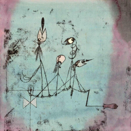 Πινακας σε καμβά PAUL KLEE - TWITTERING MACHINE - Paul Klee Sticky 6