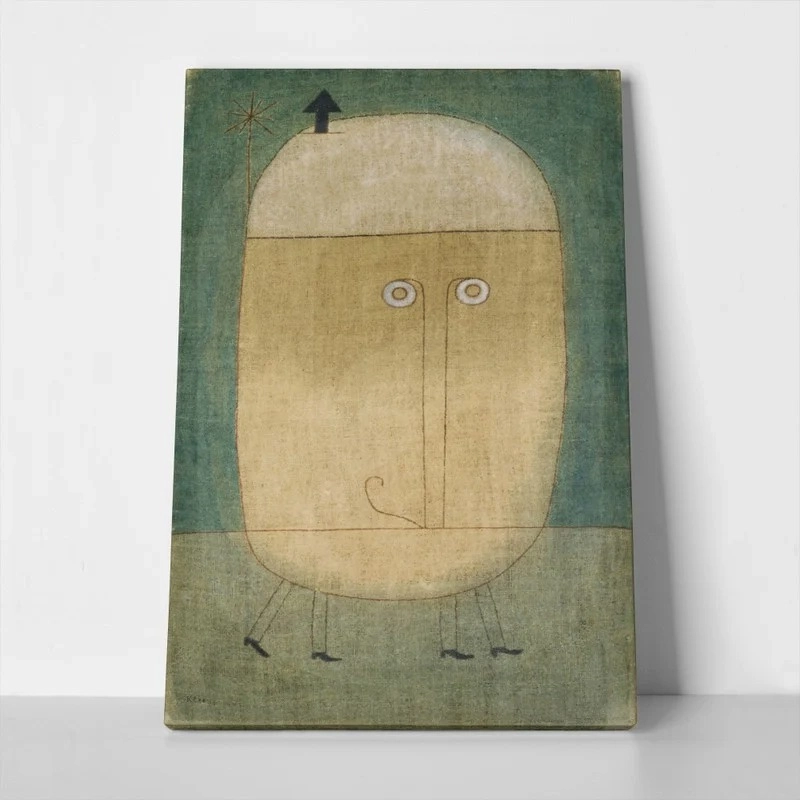 Πινακας σε καμβά PAUL KLEE - MASK OF FEAR