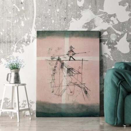 Πινακας σε καμβά PAUL KLEE - THE TIGHTROPE WALKER - Paul Klee