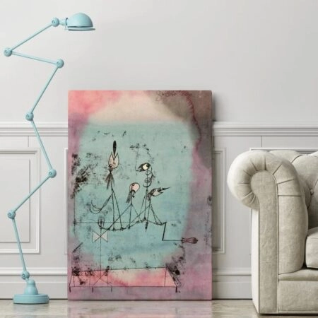Πινακας σε καμβά PAUL KLEE - TWITTERING MACHINE - Paul Klee