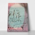 Πινακας σε καμβά PAUL KLEE - TWITTERING MACHINE