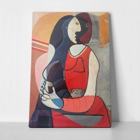 Πινακας σε καμβά PICASSO - SEATED WOMAN - Pablo Picasso Sticky 1