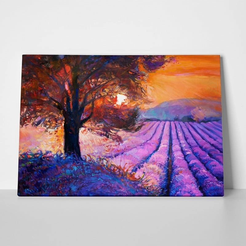 Πινακας σε καμβά PINK FIELD