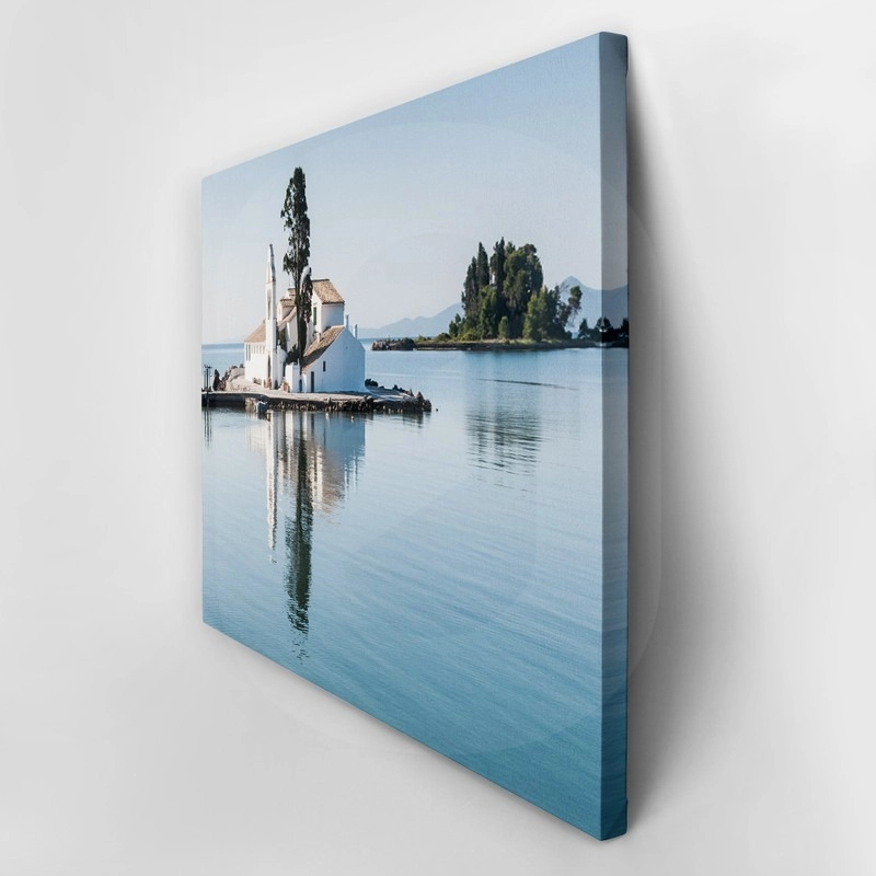 Πινακας σε καμβά PONTIKONISSI CORFU