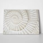 Πινακας σε καμβά PREHISTORIC FOSSIL MACRO