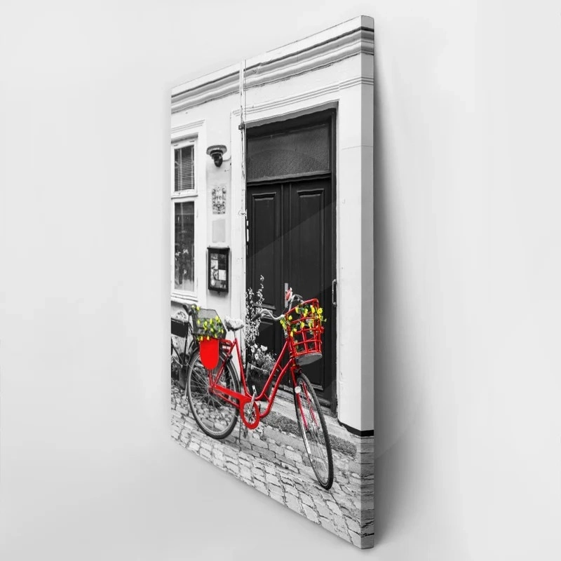 Πινακας σε καμβά RED BIKE 2