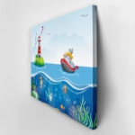 Πινακας σε καμβά SHIP AT SEA