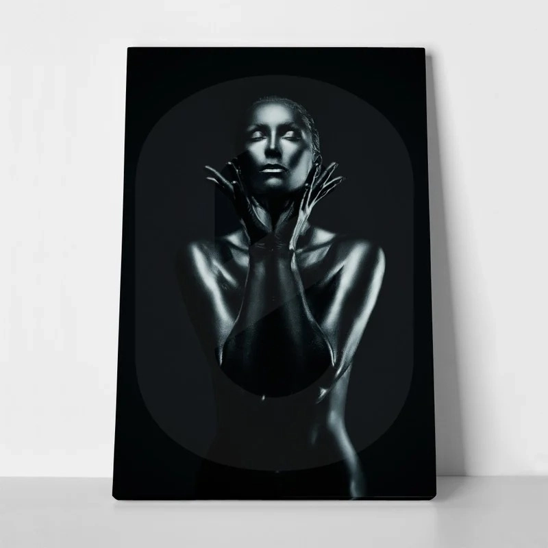 Πινακας σε καμβά SILVER LADY