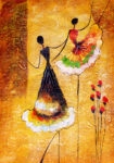 Πινακας σε καμβά SPANISH DANCERS 2