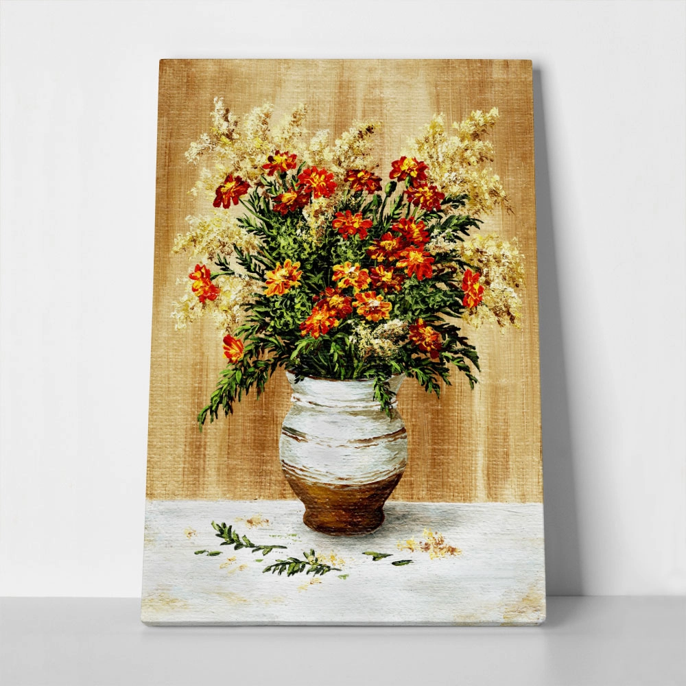 Πινακας σε καμβά SUMMER FLOWERS