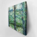 Πινακας σε καμβά VAN GOGH - ORCHARD IN BLOSSOM WITH VIEW OF ARLES