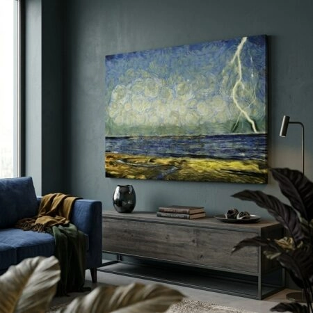 Πινακας σε καμβά VAN GOGH - STYLE LIGHTNING - Vincent Van Gogh Sticky 3
