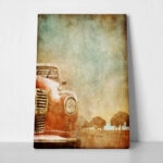 Πινακας σε καμβά VINTAGE CAR 2