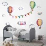 Αυτοκόλλητο τοίχου WATERCOLOR BALLOONS