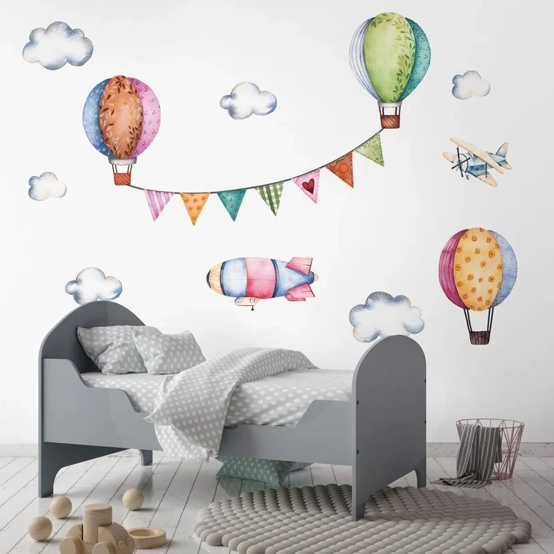 Αυτοκόλλητο τοίχου WATERCOLOR BALLOONS